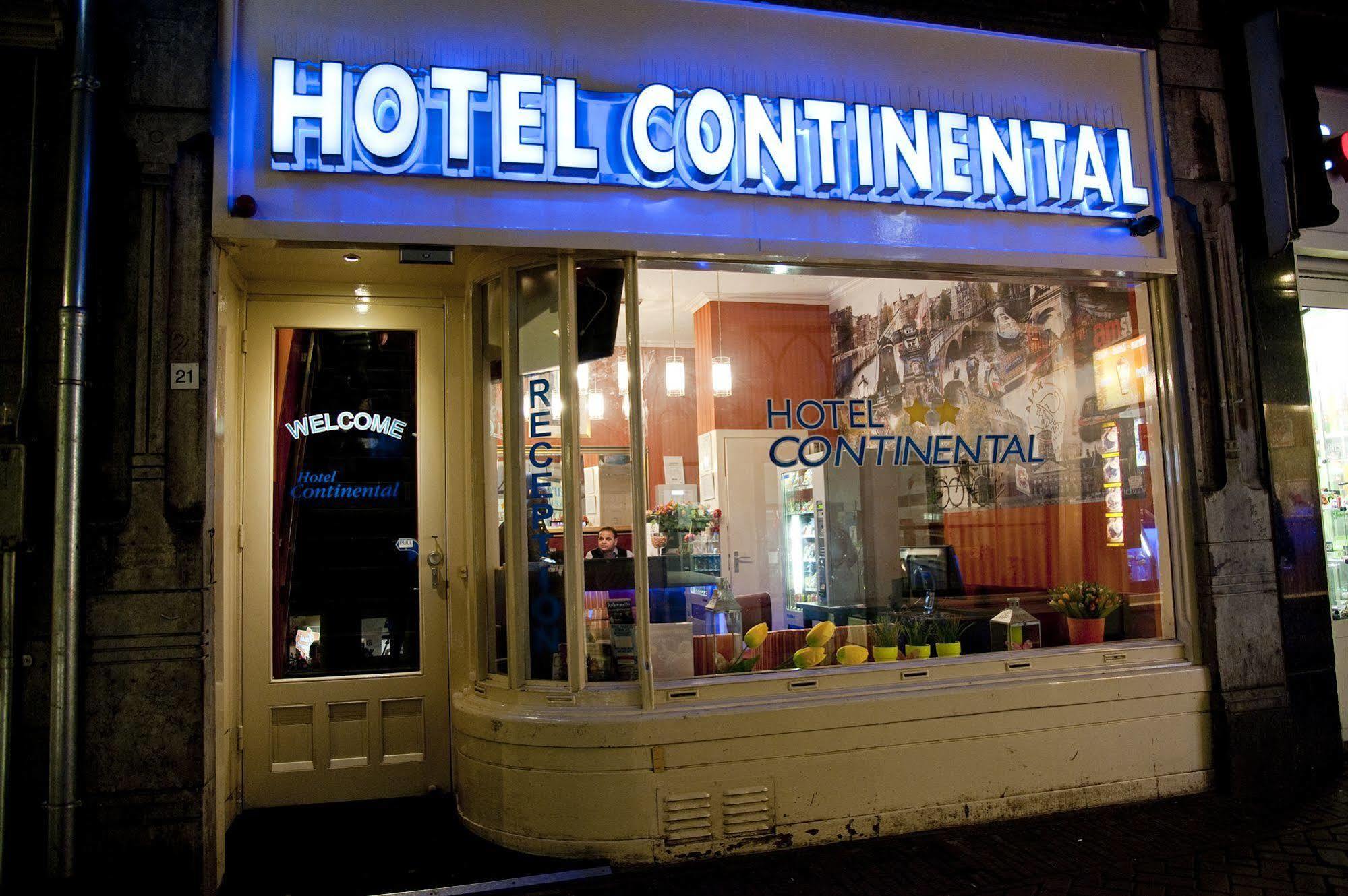 Hotel Continental Amsterdam Bagian luar foto